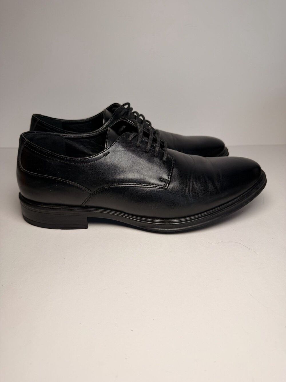 Perry Ellis Portfolio Men's Derrick Black Lace-Up Oxford Dress Shoes - Size 7